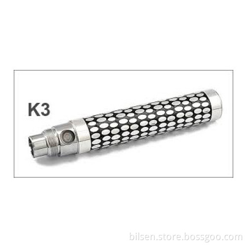Fashionable Artwork Electronic Cigarette EGO K Battery,650/900/1100mAh